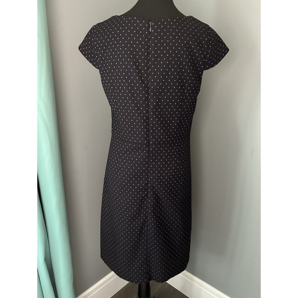 Women's Dex The Suit Shop New York Brand Dress Navy Pockets Size M A Line - Picture 4 of 9